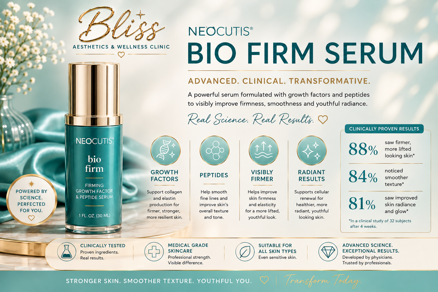 Bio Serum Firm - Growth Factor and Peptide Treatment