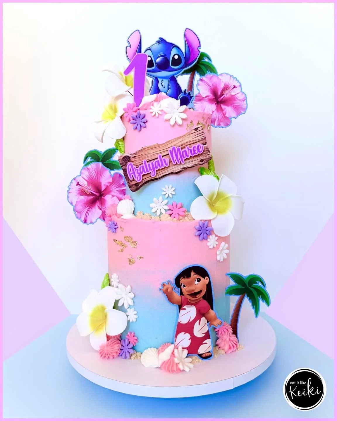 Lilo &amp; Stitch for Azalyah&rsquo;s first birthday 💕🌴🌺