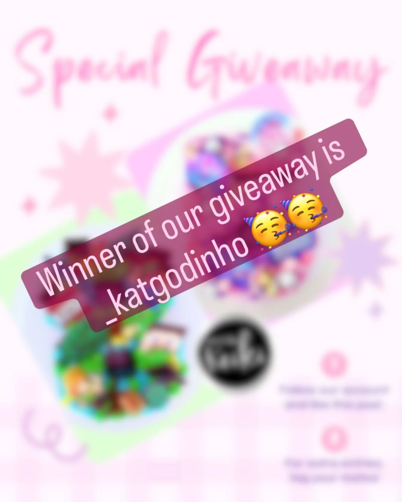 Thank you to everyone who entered our giveaway 💕