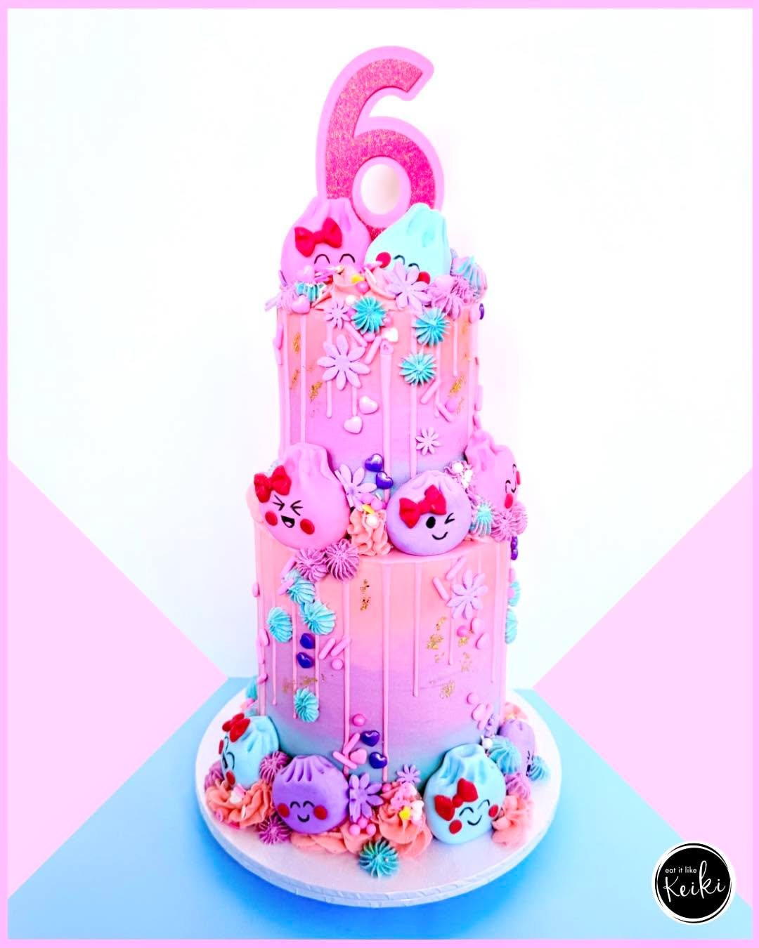 It was only a matter of time before this cake theme came up 🩷🥰 It&rsquo;s soo squishy!!