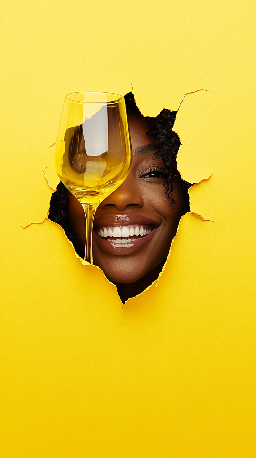 alperbillik_A_cheerful_wine_lover_black_woman_peeking_through_99705460-5564-4129-957d-430ef0503545_1.png