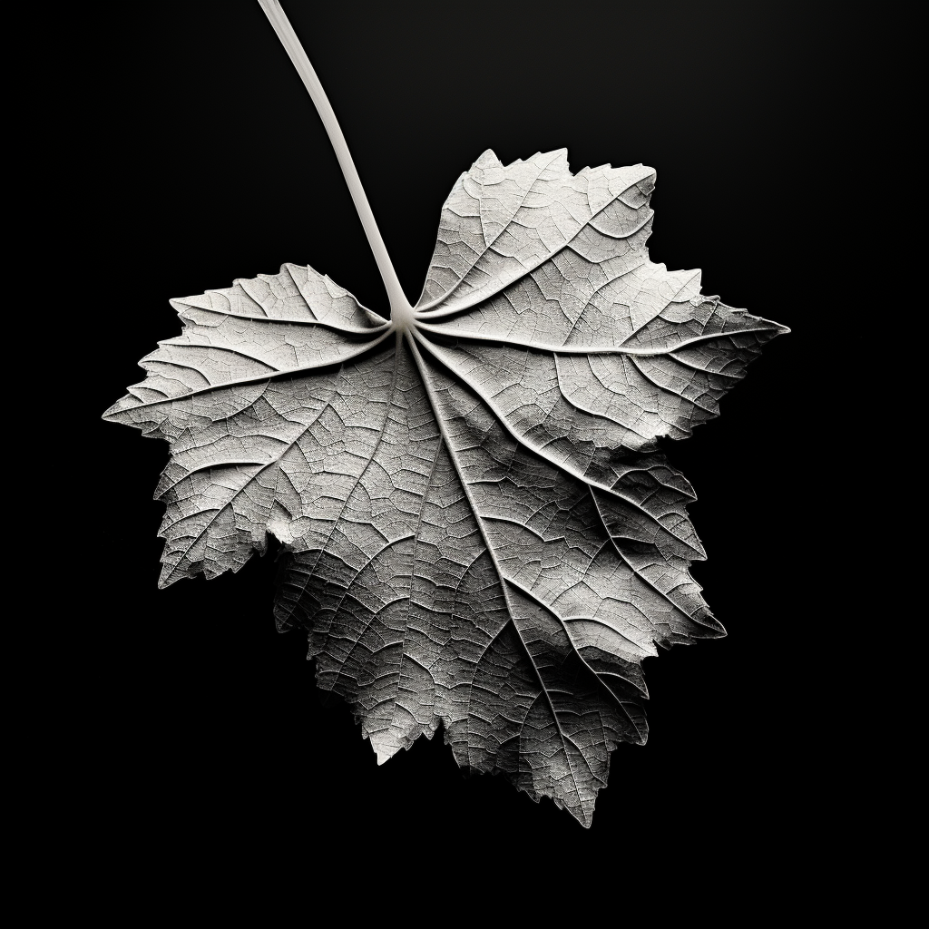 alperbillik_Grape_leaf_simplicity_monochrome_--v_5.2_9b88bf8c-fd68-4829-8505-ba69fb839f6c_0.png