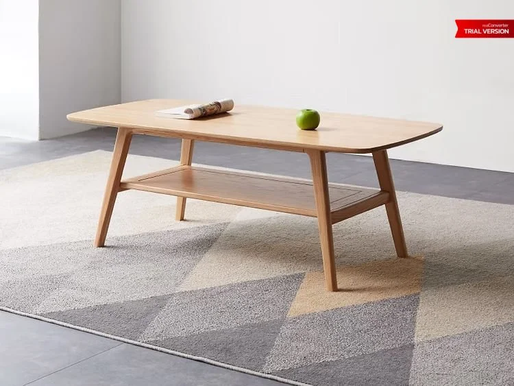 Japanese Style Solid Wood Coffee Table