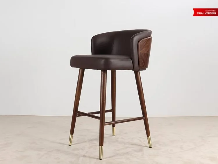 Solid Wood Bar Stool