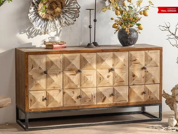Wood Style Sideboard