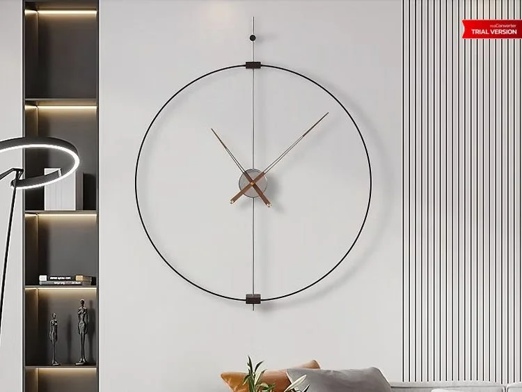 Simple Wooden Wall Clock