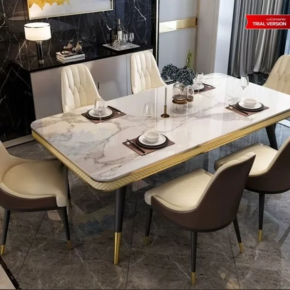 Super Grand Slate Marble Table