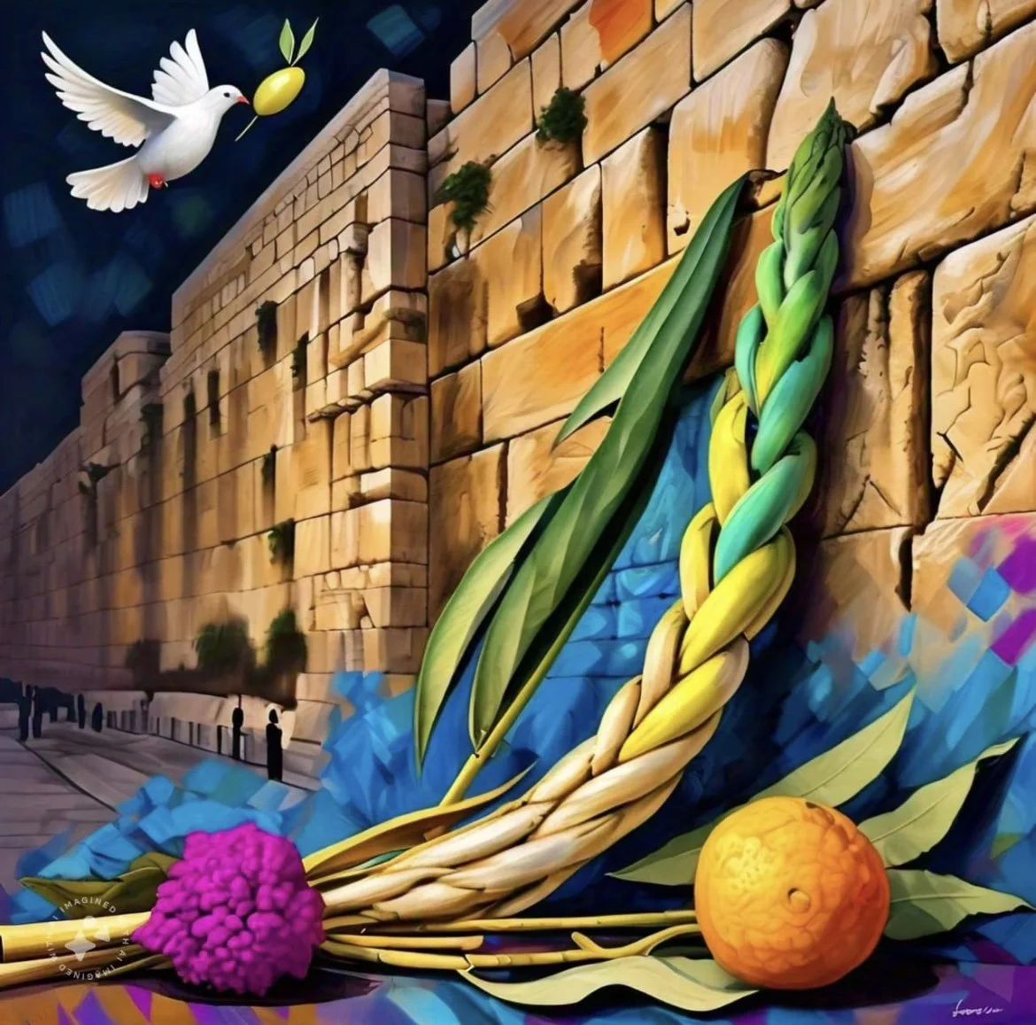 Sukkot Canvas Banner S14