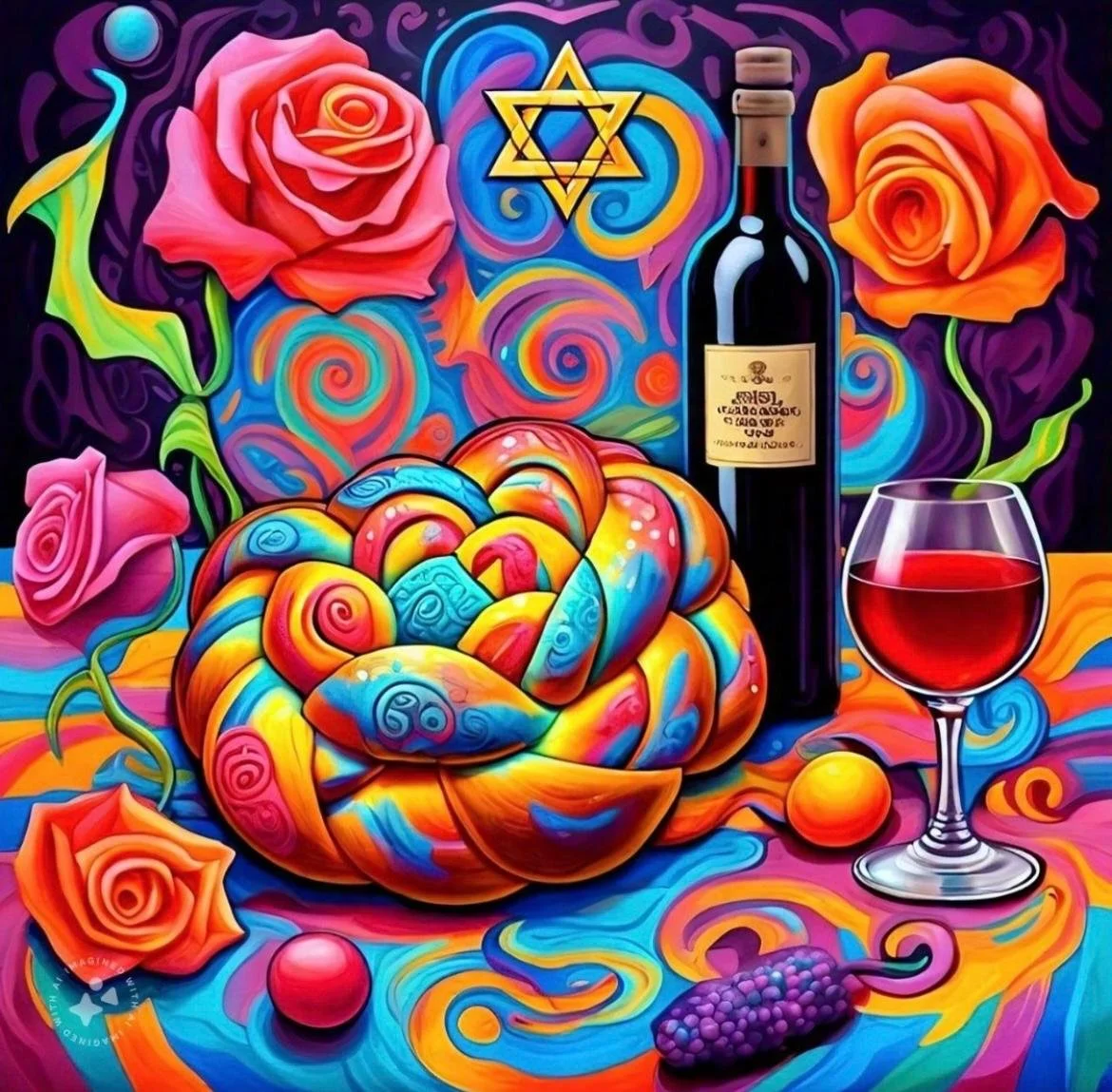 Challah Covers and Placemats Designs 02