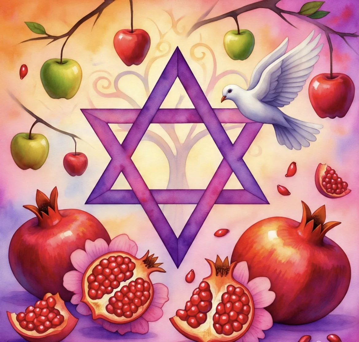 Challah Cover and Disposable Placemats A10