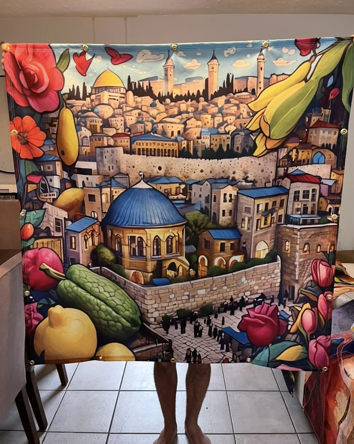 Sukkot Canvas Banner S5