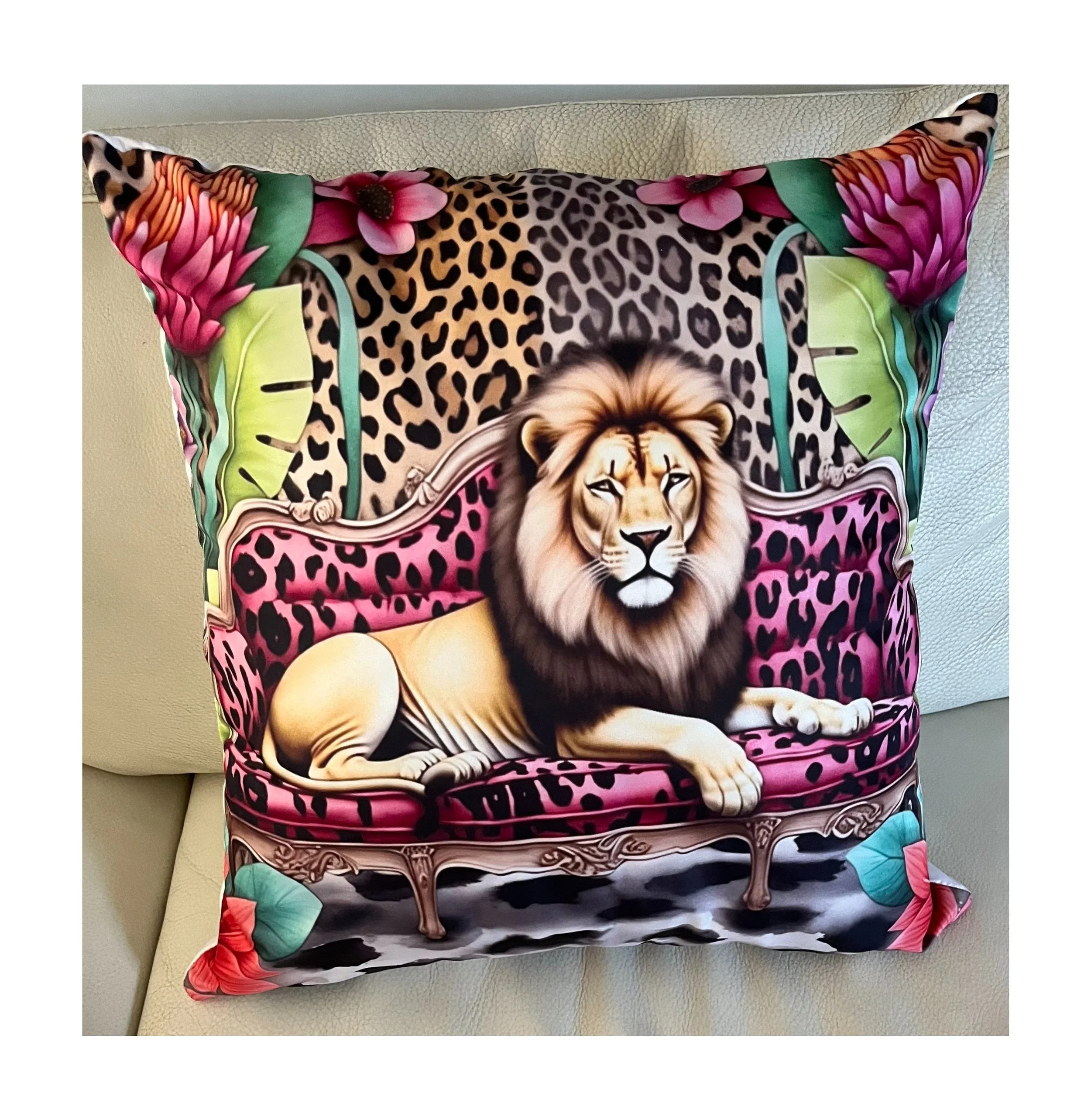Safari Funky Creatures Scatter Cushions (with or without inners) (Click on image to view full range)