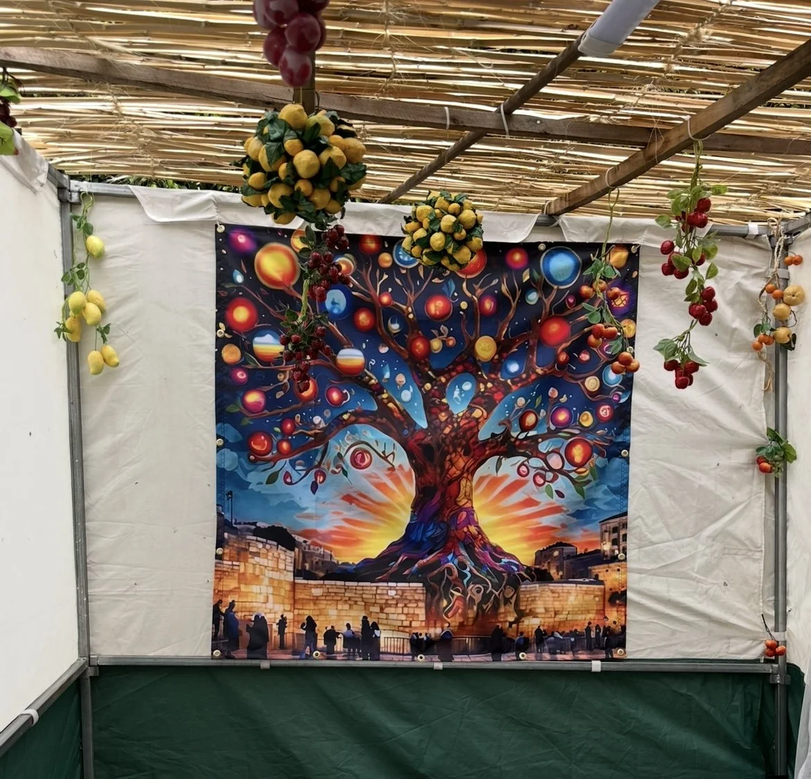 Sukkot Canvas Banner S8