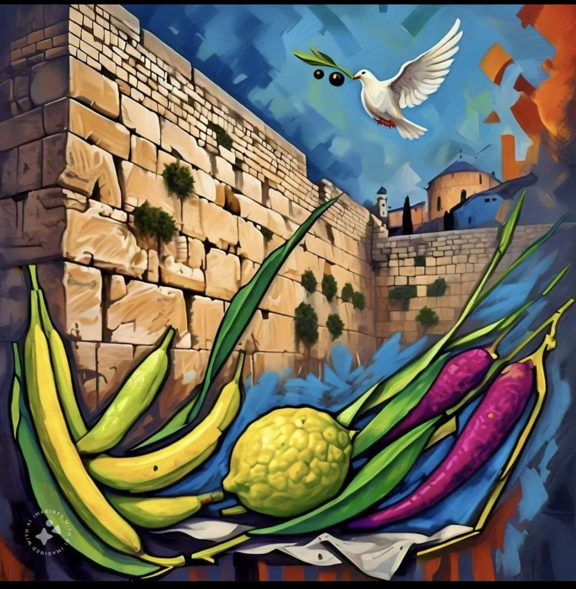 Sukkot Canvas Banner S15