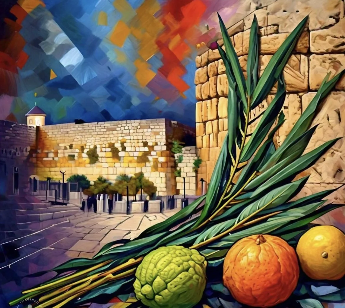 Sukkot Canvas Banner S12