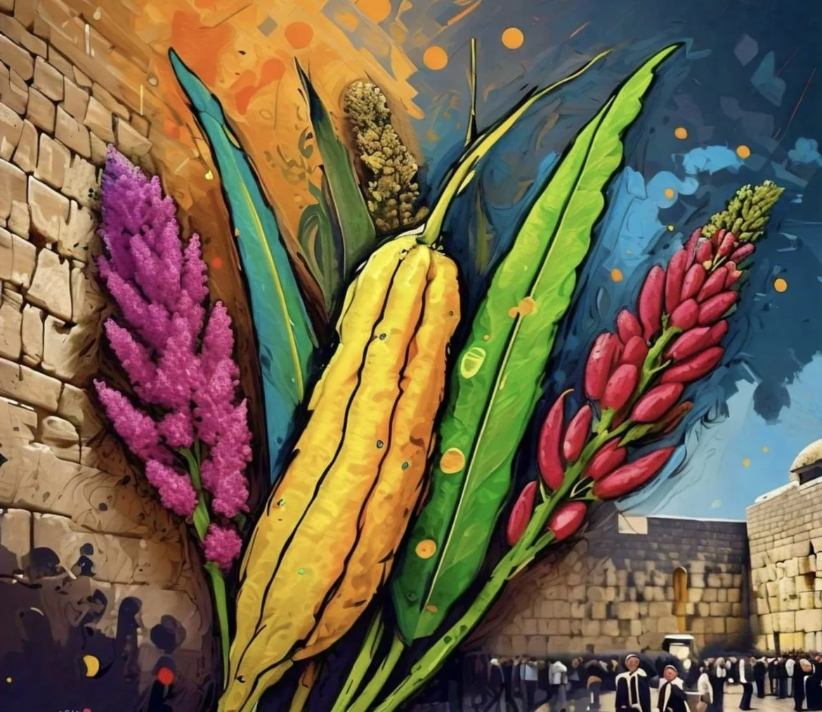 Sukkot Canvas Banner S13