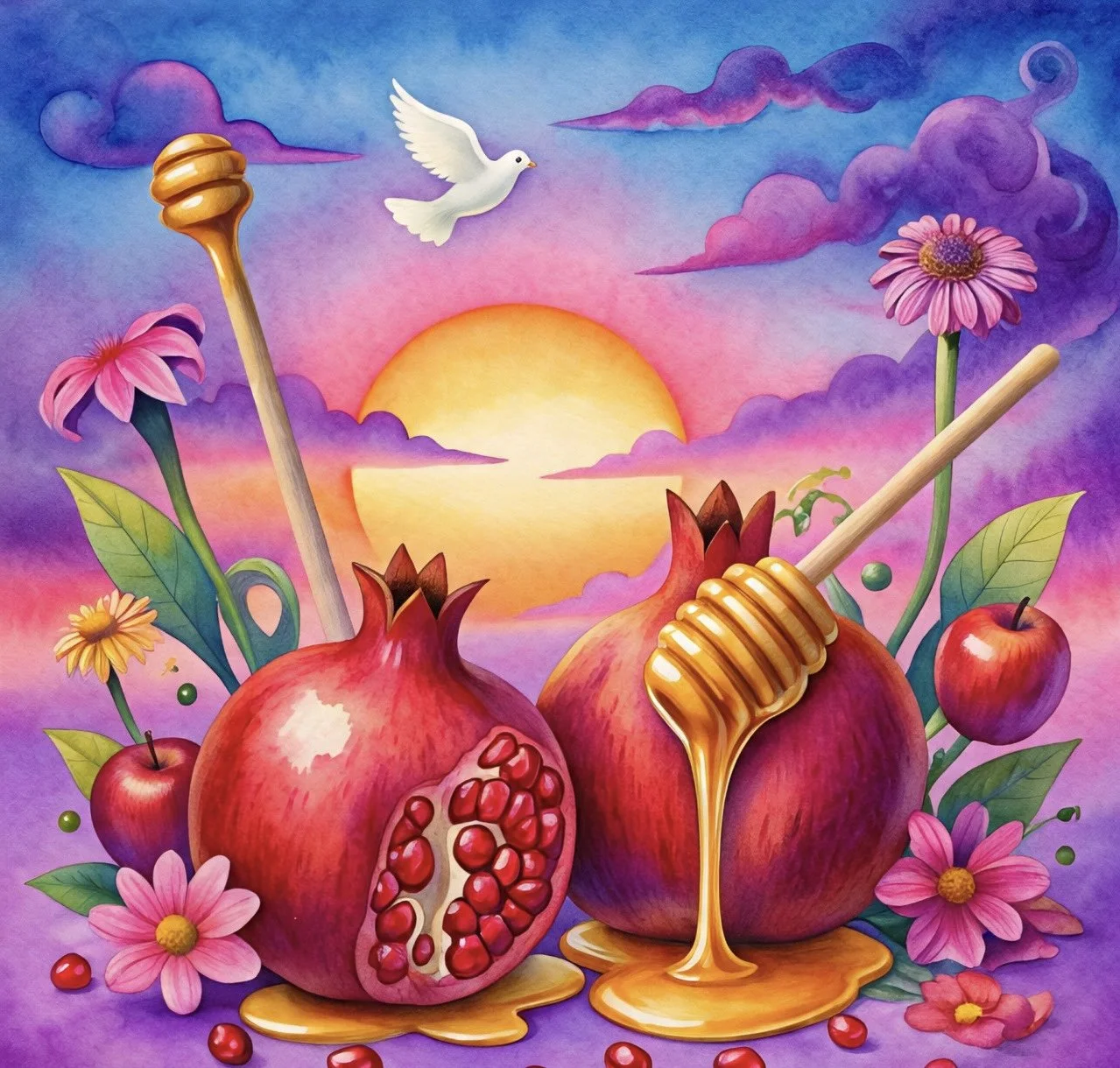 Challah Cover and Disposable Placemats A15