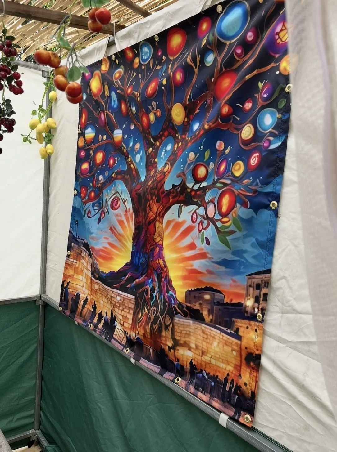 Sukkot Canvas Banner S6