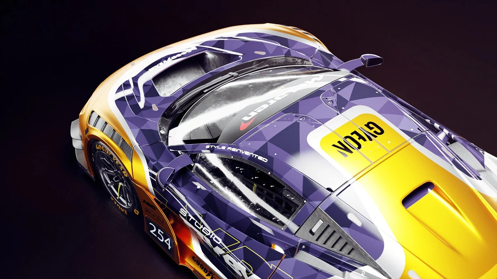 The McLaren 720S GT3 Evo in its full glory.

Creating these liveries and 3D renders is not only good practice for us, but also showcases our abilities and expands our portfolio ✅

It goes without saying that we can do this for your (race)car as well.