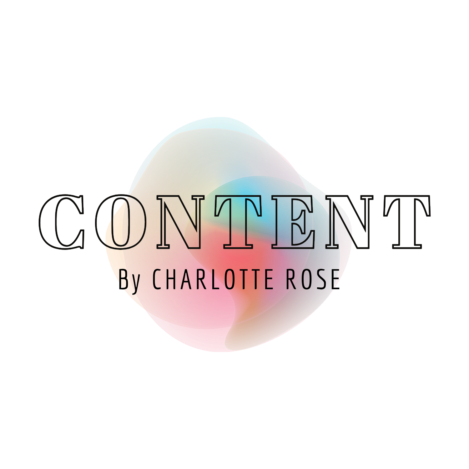 'Content' by Charlotte Rose logo for social media content creator