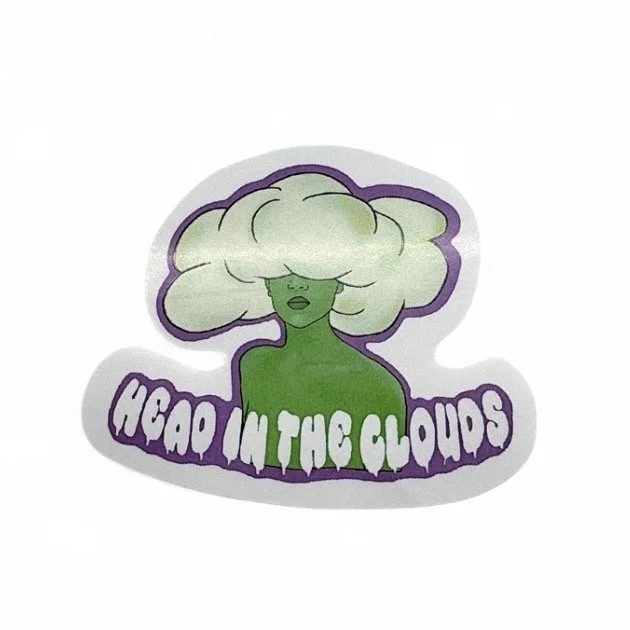 Head In The Clouds Sticker