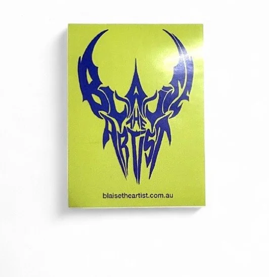 Green / Purple Logo Sticker