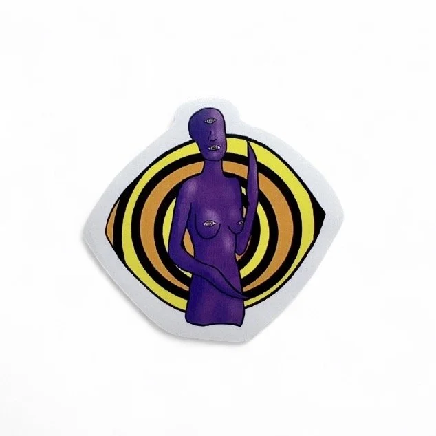 Alien Eye Sticker