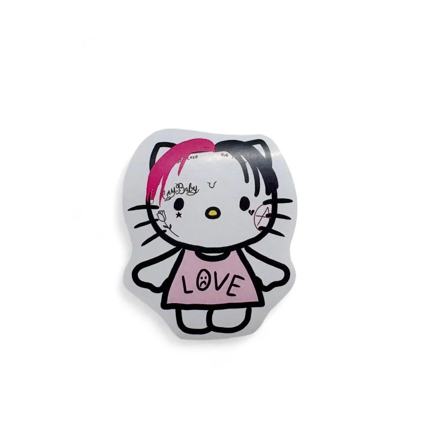 Hello Kitty x Lil Peep Sticker