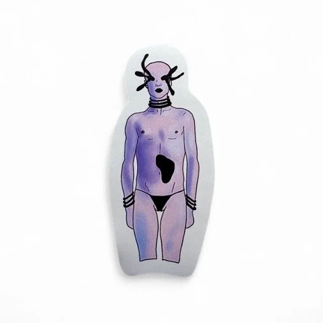 Void Man Sticker