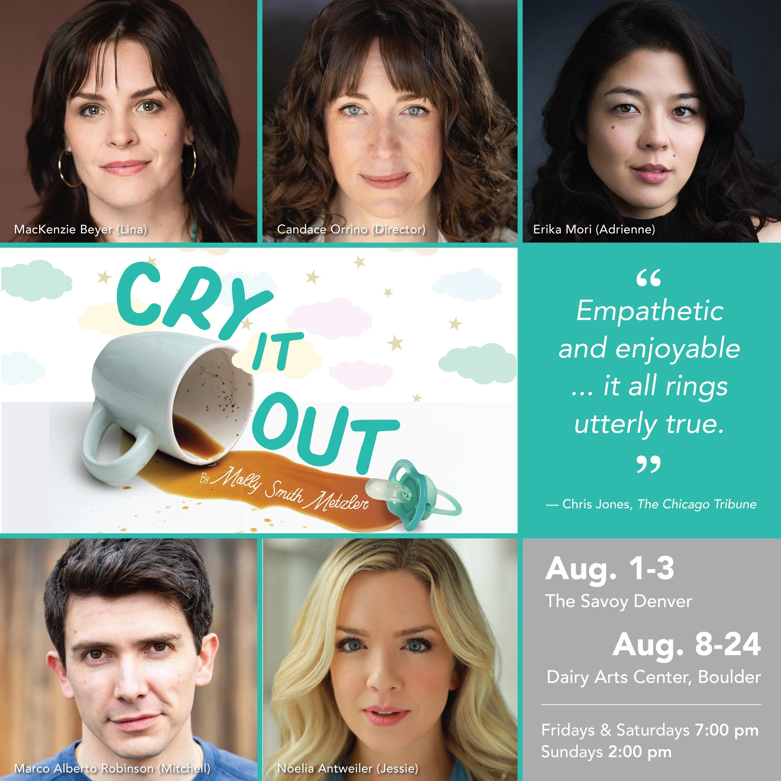 Cry It Out by Molly Smith Metzler