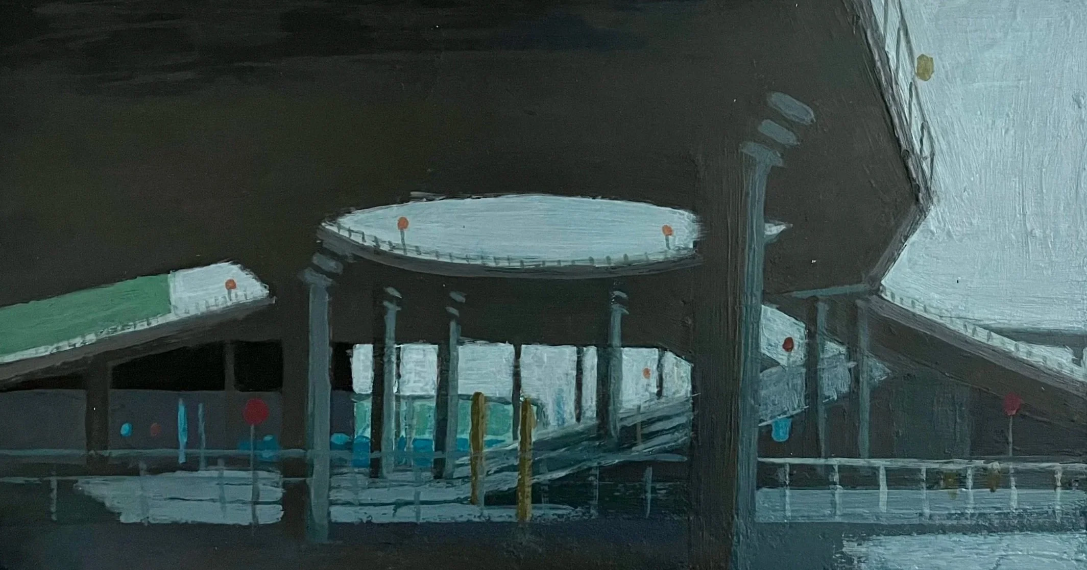 18x30cm - acrylic on wood