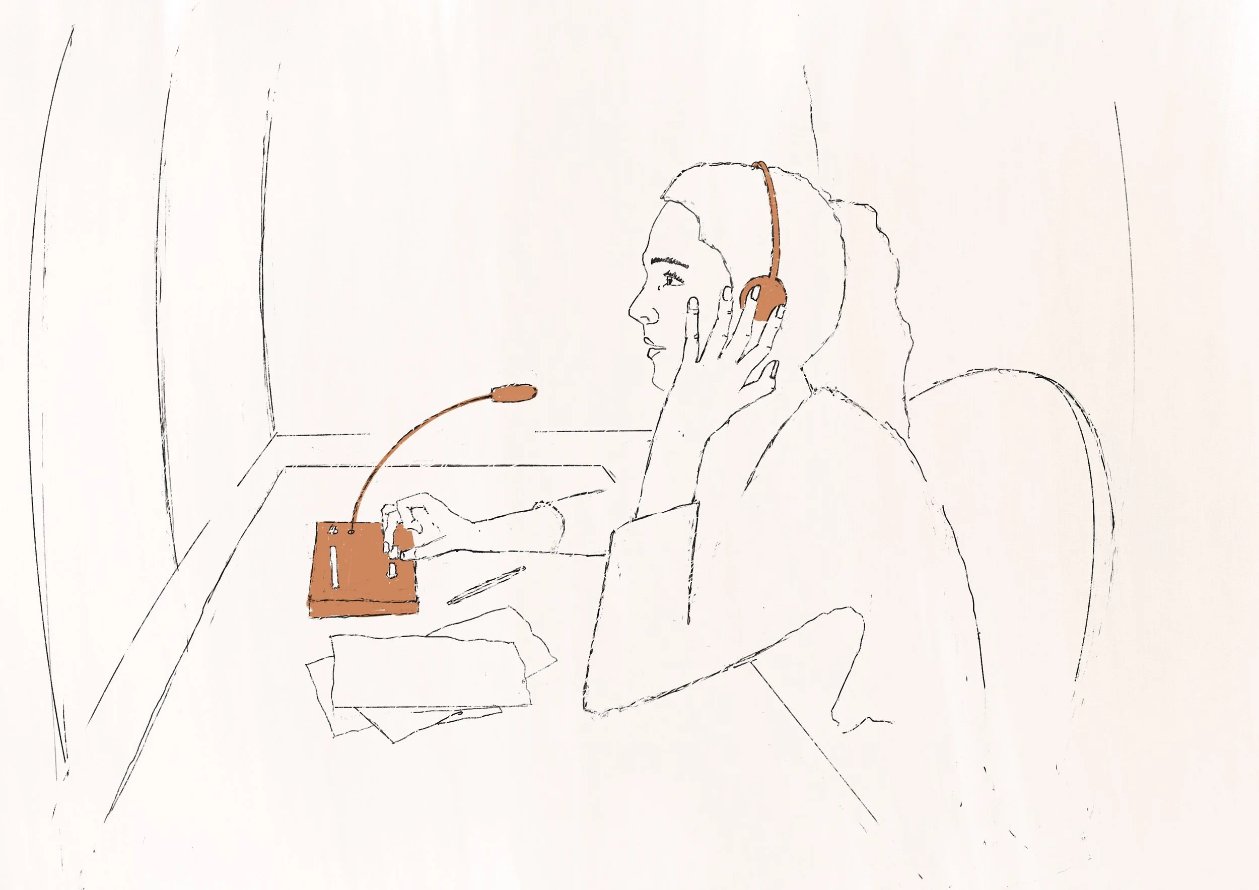 illustration for a translator & interpreters website