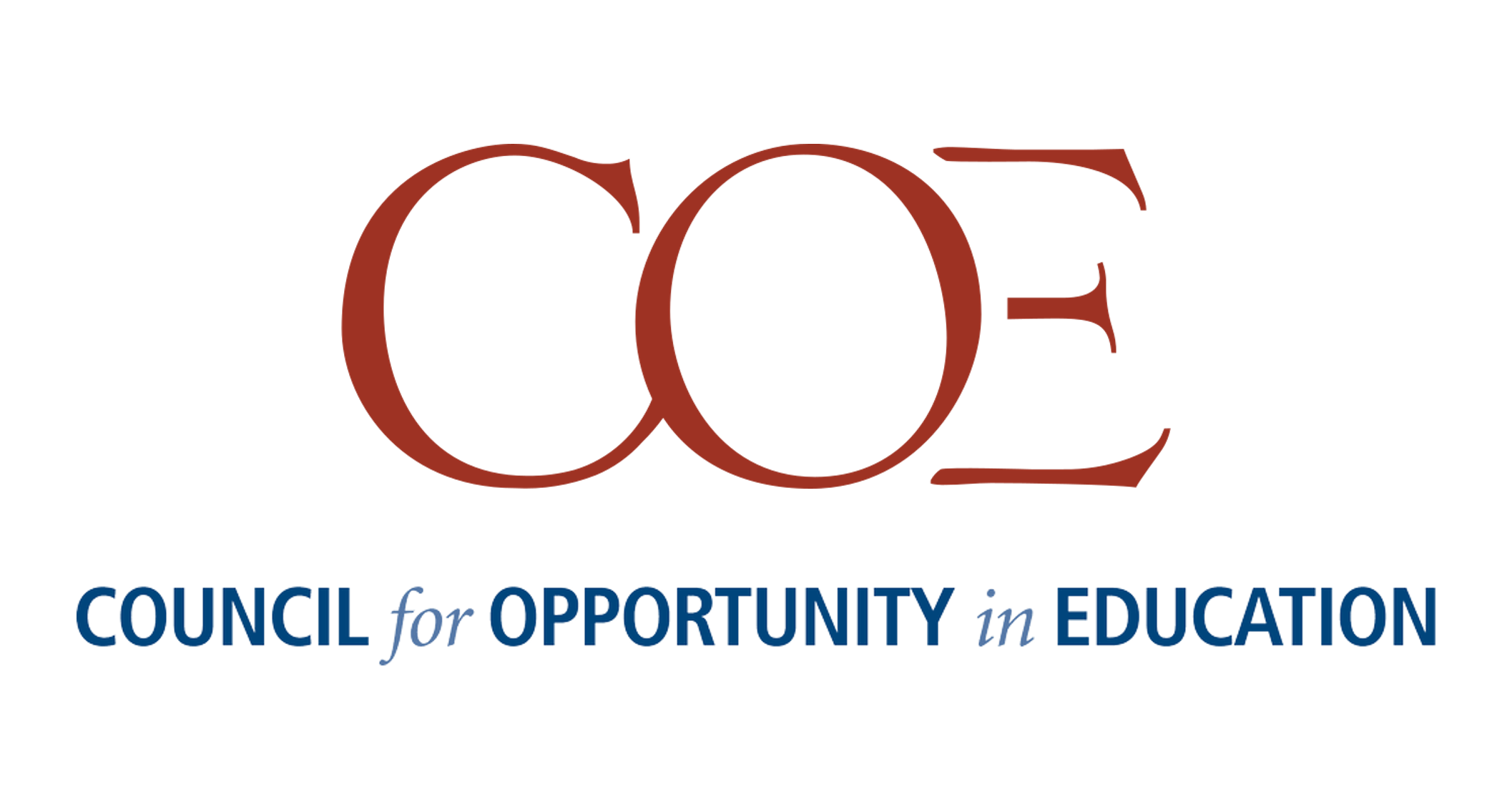 COE logo linked to homepage.