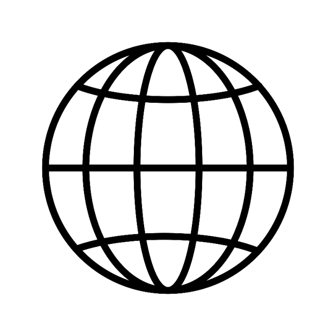 A globe indicating availability in 23 countries