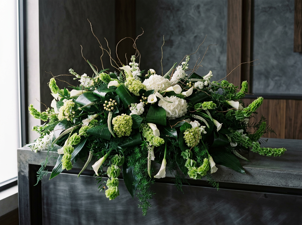 Quiet Reflection Casket Spray