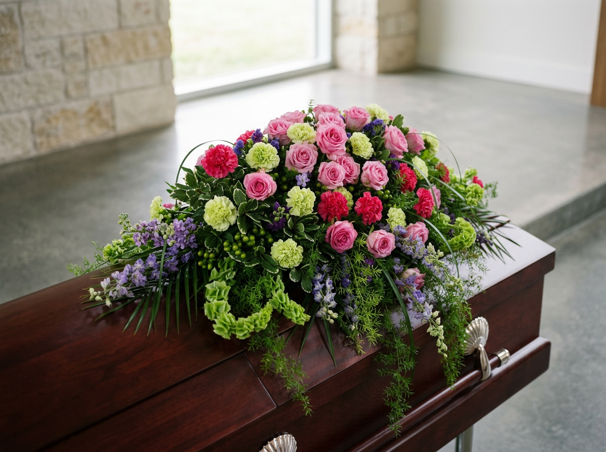 Rest in Beauty casket spray