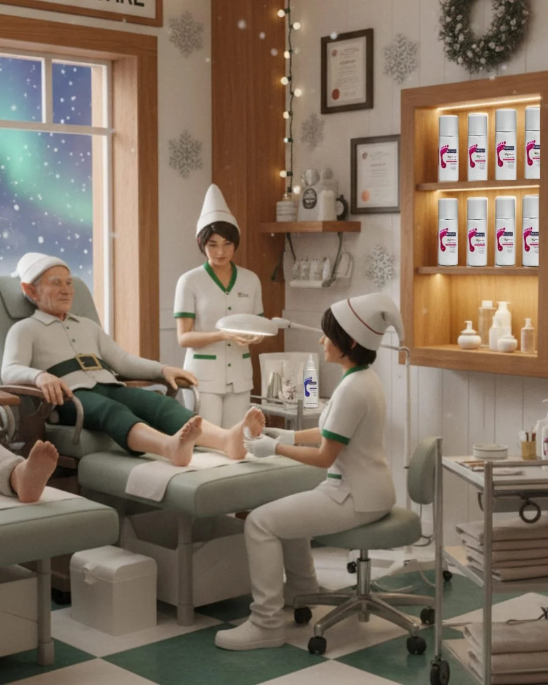 Give the man in your life the gift he didn&rsquo;t know he needed&mdash;a holiday pedicure. Treat him to our signature CMP Foot Fix with a pre-loaded Bod&eacute;&trade; gift card, or set him up with a Footlogix at-home pedicure kit for effortless sel