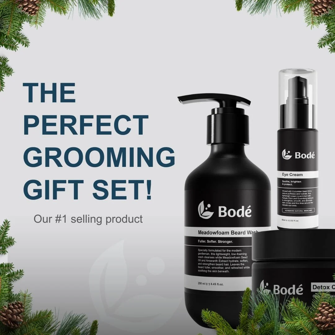 The perfect grooming gift set is here 🎁

Our number one selling favourites designed to cleanse soothe and upgrade his daily routine with zero guesswork

-Shop via the link in our bio-

#PerfectGroomingGift #MensGrooming #BodeSkincare