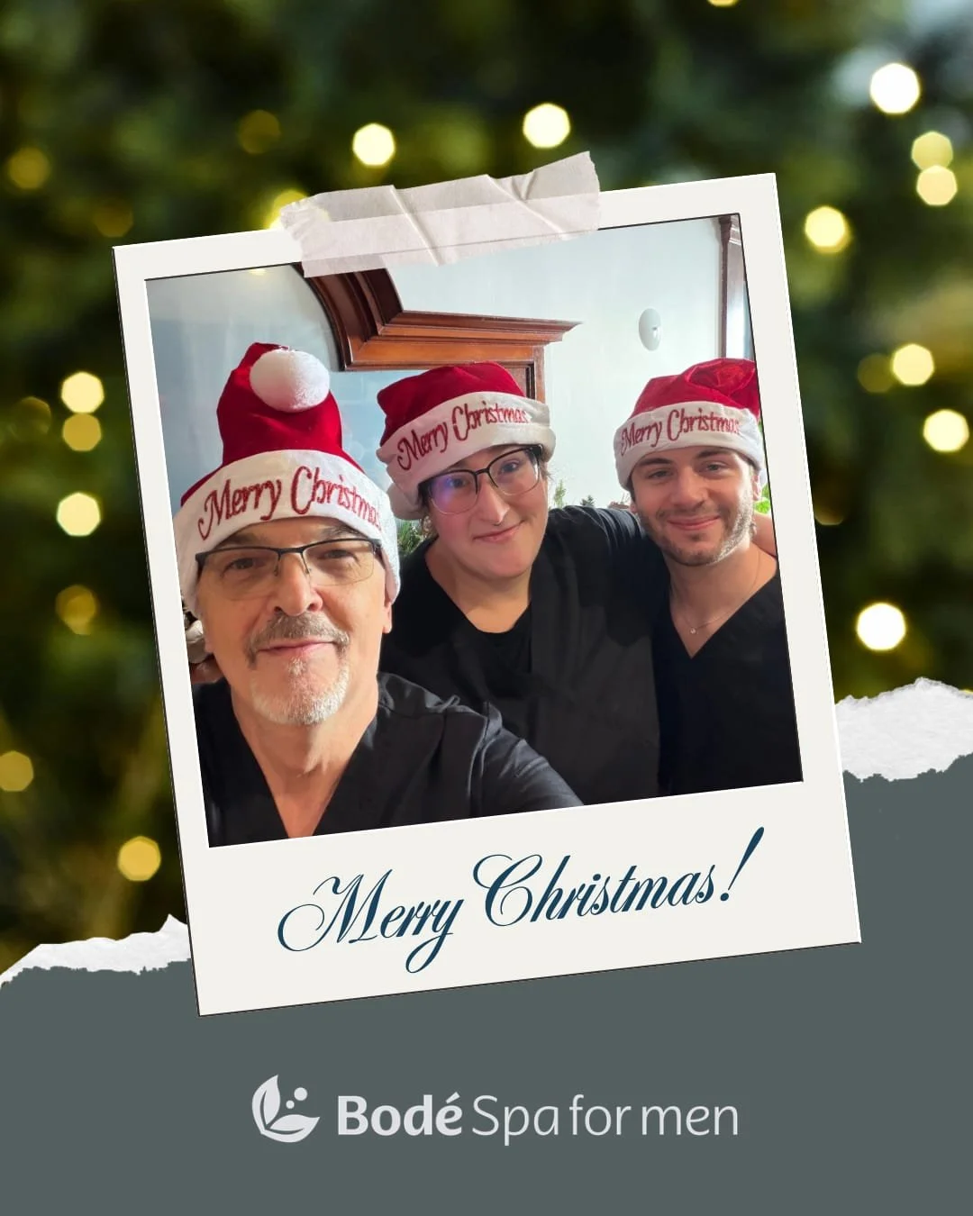 Merry Christmas from our Ottawa and Toronto crew! 🎄 🎅

The holidays remind us that wellness is better when it&rsquo;s shared.

Thank you for being part of the Bod&eacute;&trade; community by showing up, slowing down, and choosing care all year long