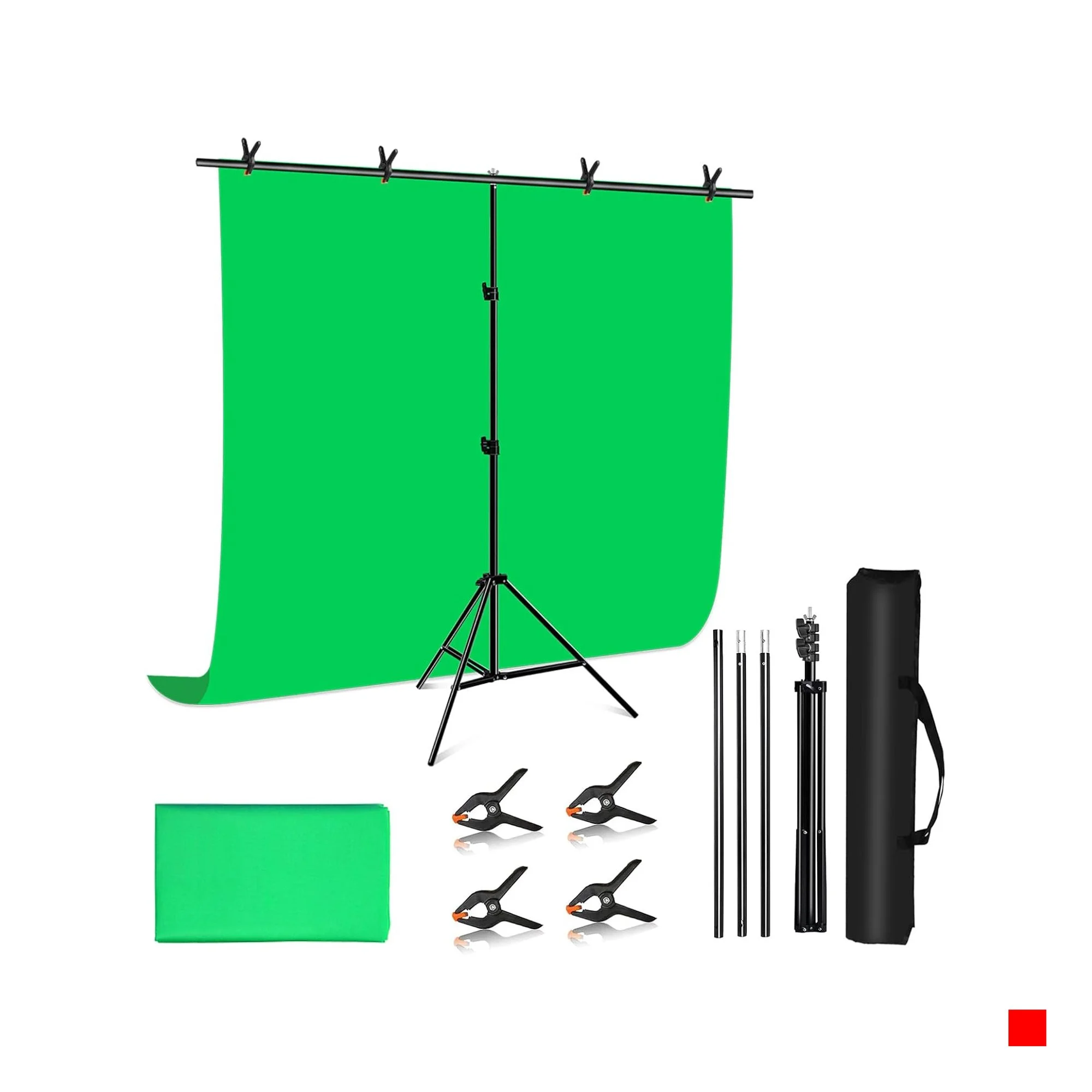 Green Screen 6.5x6.5ft with stand