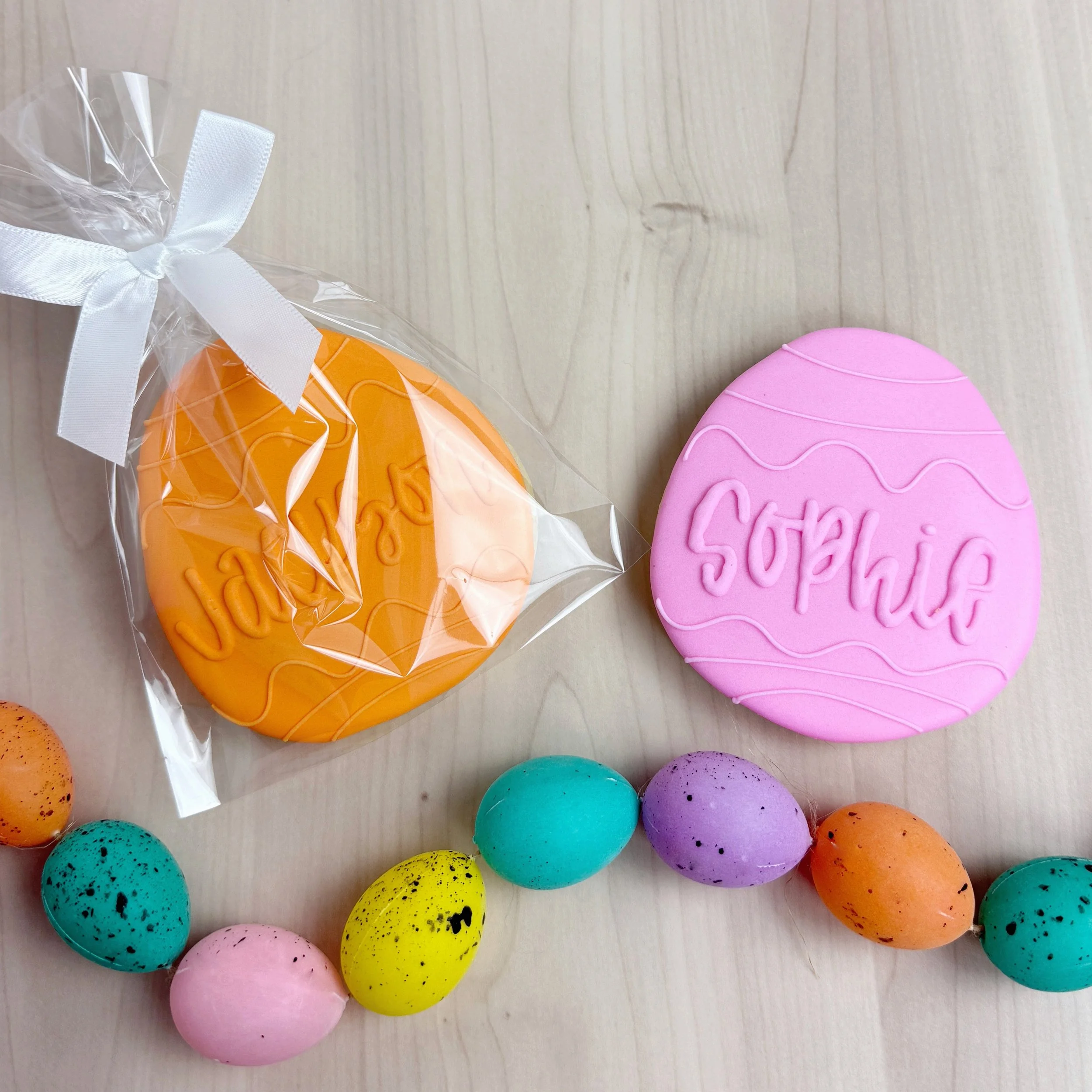 Personalized Egg Cookie