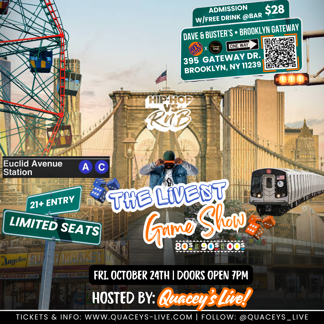 Hip-Hop vs. R&B Game Night @Dave & Buster’s