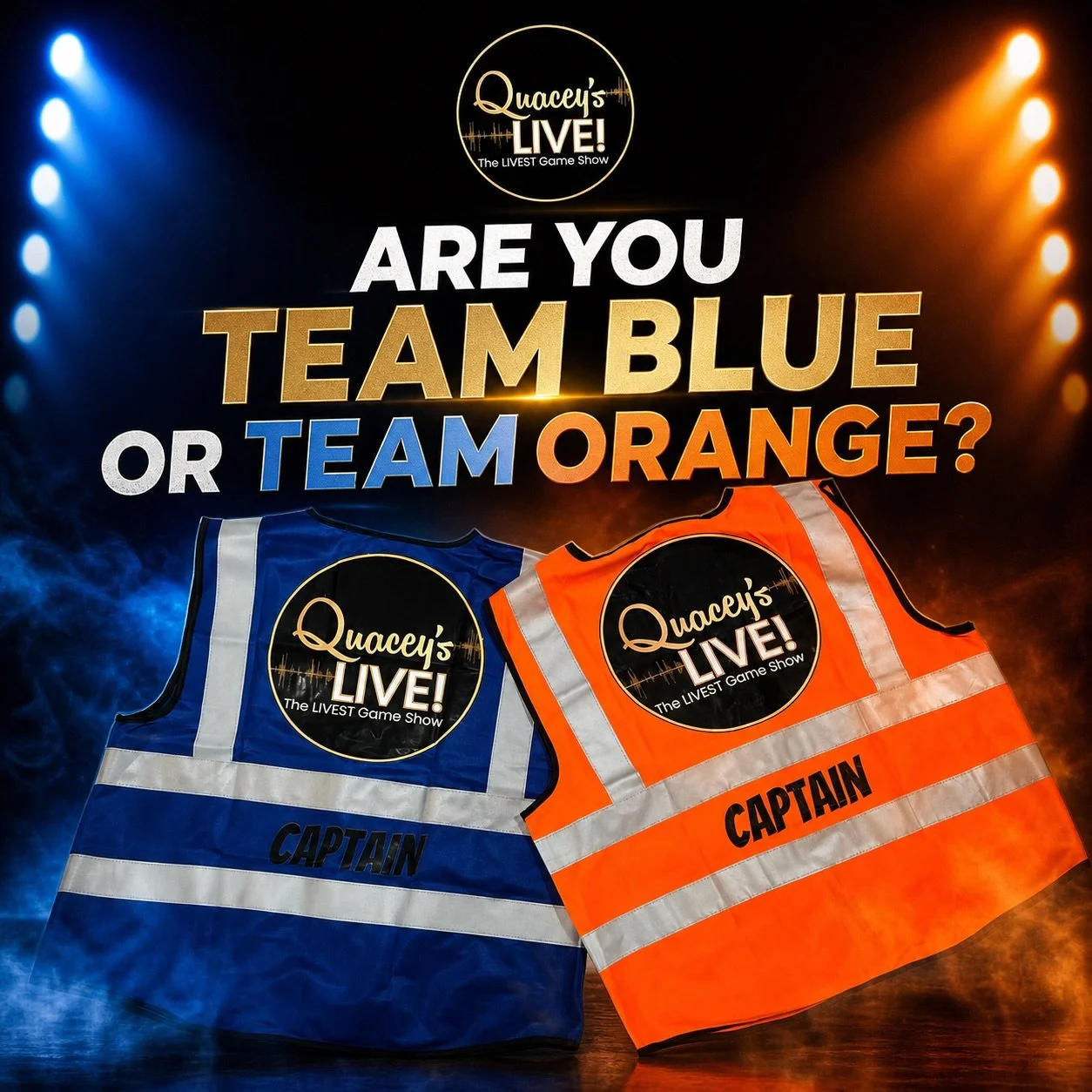 But only ONE team leaving with the bragging rights&hellip;
So what you reppin&rsquo;?
🔵 TEAM BLUE or 🟠 TEAM ORANGE?

#QuaceysLIVE #TheLivestGameShow #TeamBlue #TeamOrange #nyknicks