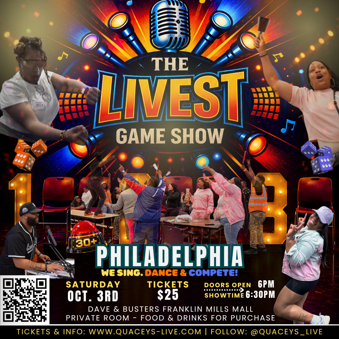Quacey's LIVE: The LIVEST Adult Game Show — PHILLY