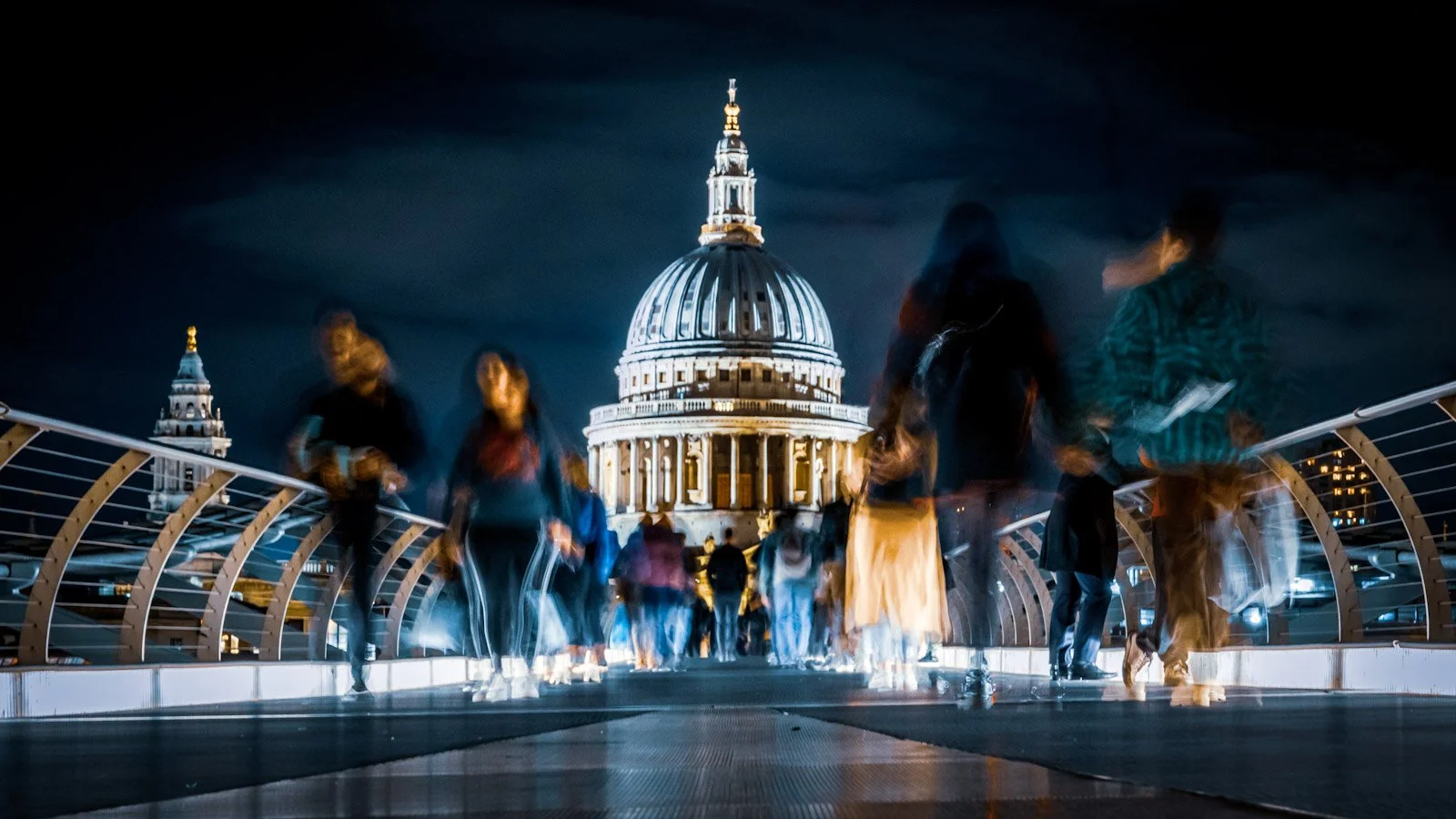St Paul’s Cathedral at Night multiple exposure by Tim Tate.jpg