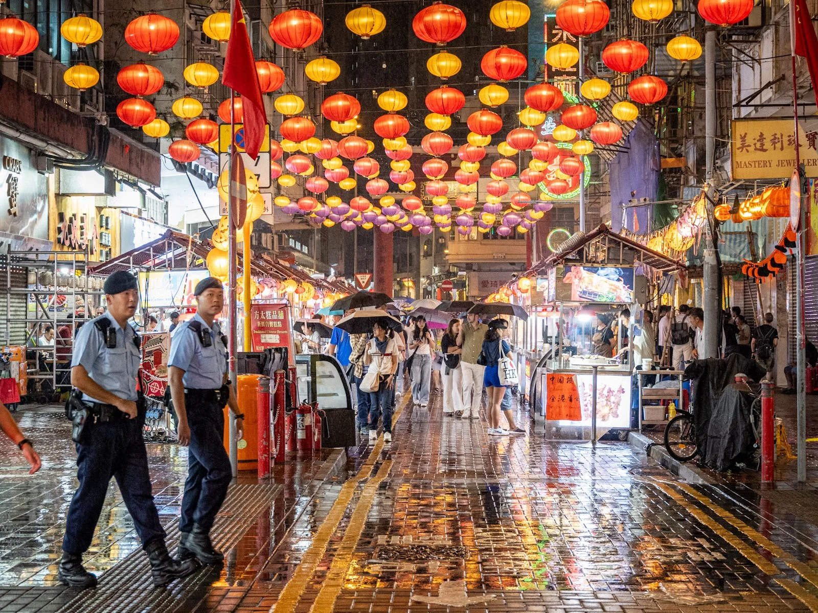 Hong Kong Market in the Rain by Tim Tate.jpg