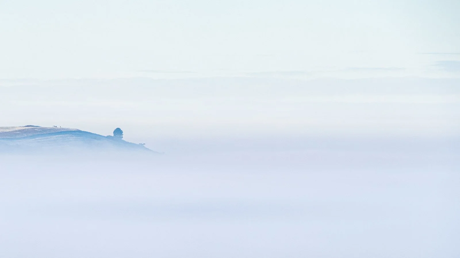 Ivinghoe Beacon in the Fog by Tim Tate.jpg
