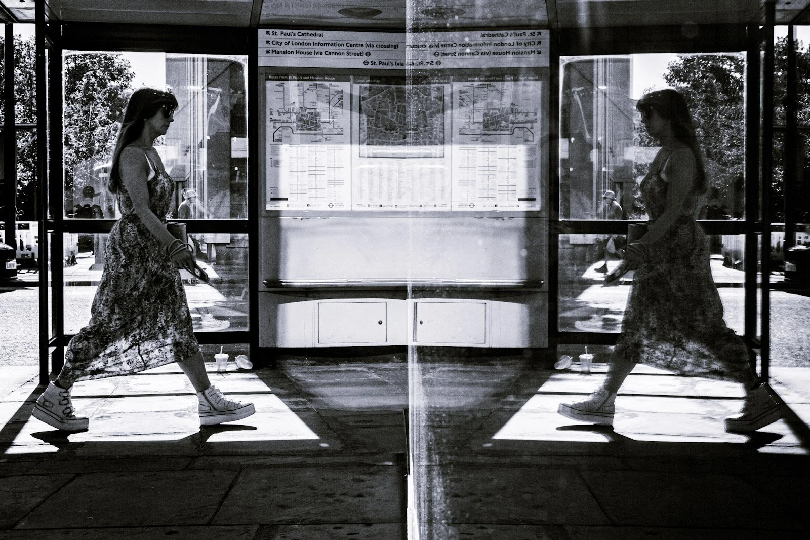 Lady in a hurry in London by Tim Tate.jpg
