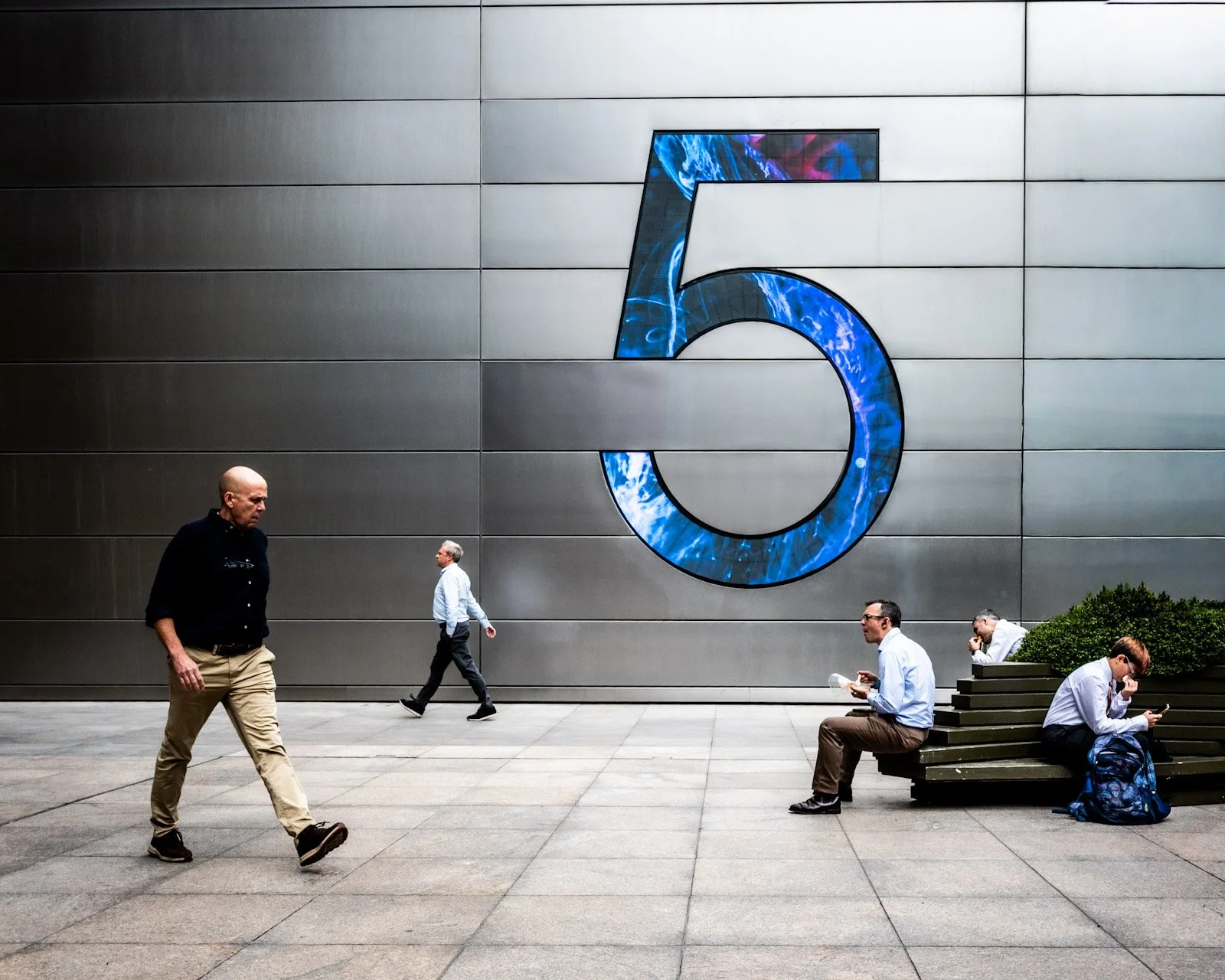 Five in the City in Colour by Tim Tate.jpg
