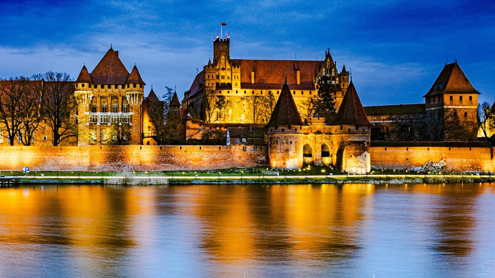 Marlboro Castle at Night Poland by Tim Tate.jpg